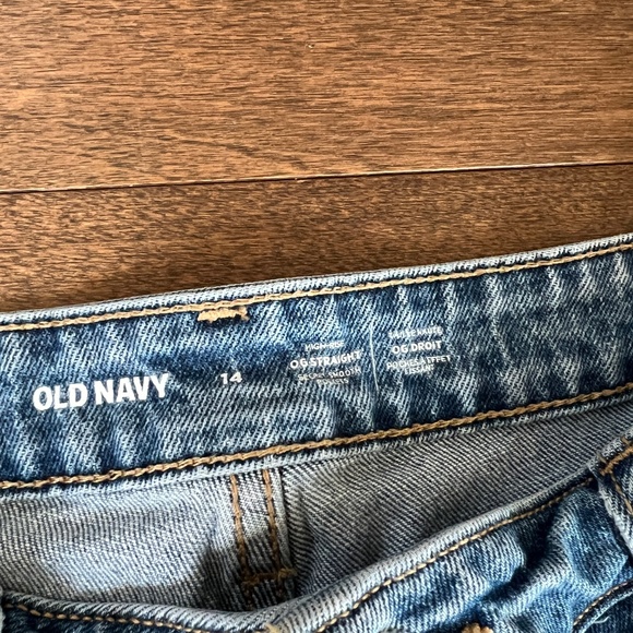 Old Navy OG straight jeans size 14 regular - Picture 4 of 5
